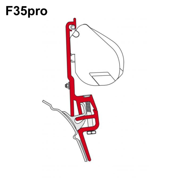 Fiamma Adapter 98655Z011 mit einer F35pro